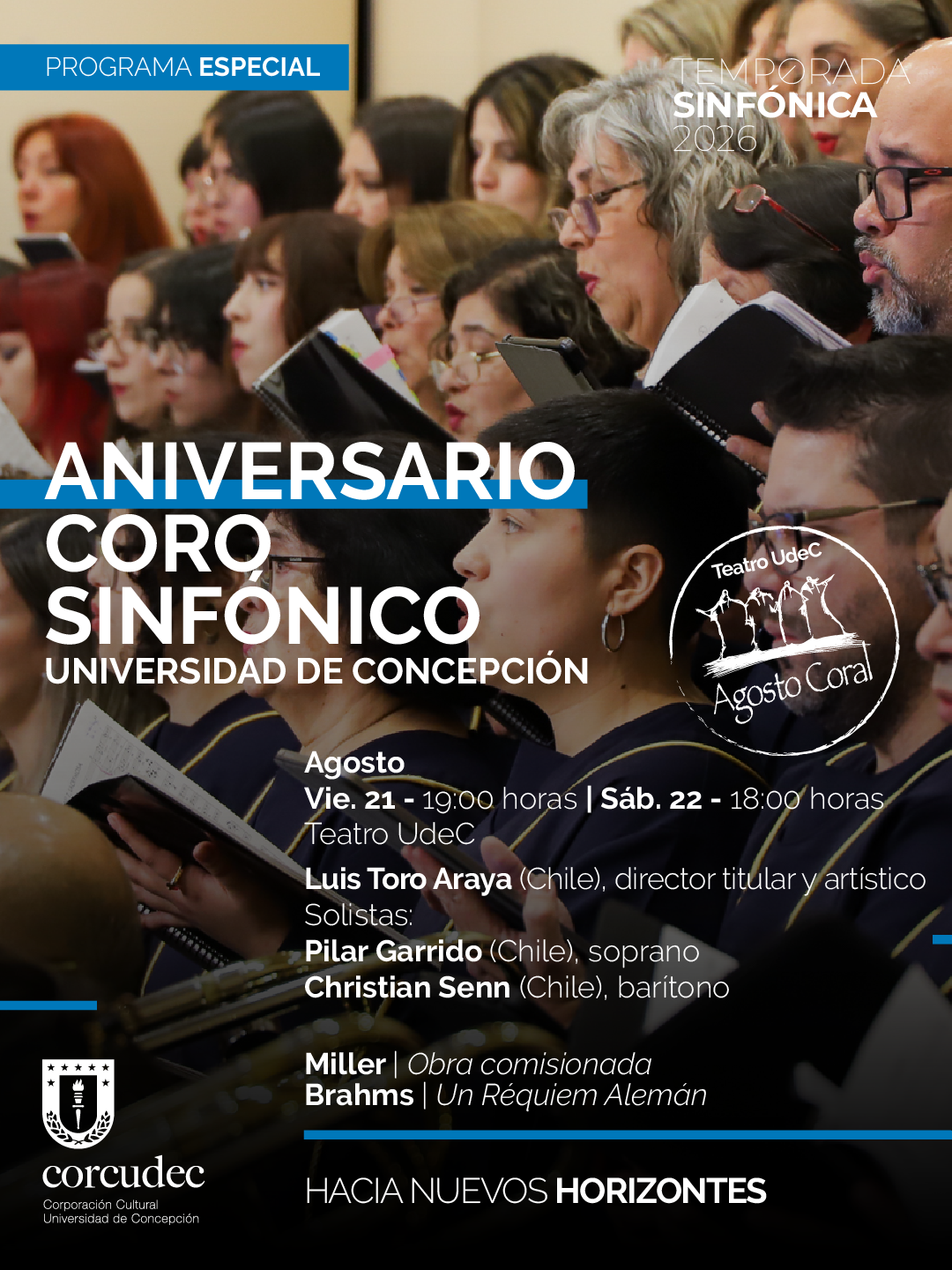 Programa Especial Aniversario Coro Sinfónico Universidad de Concepción