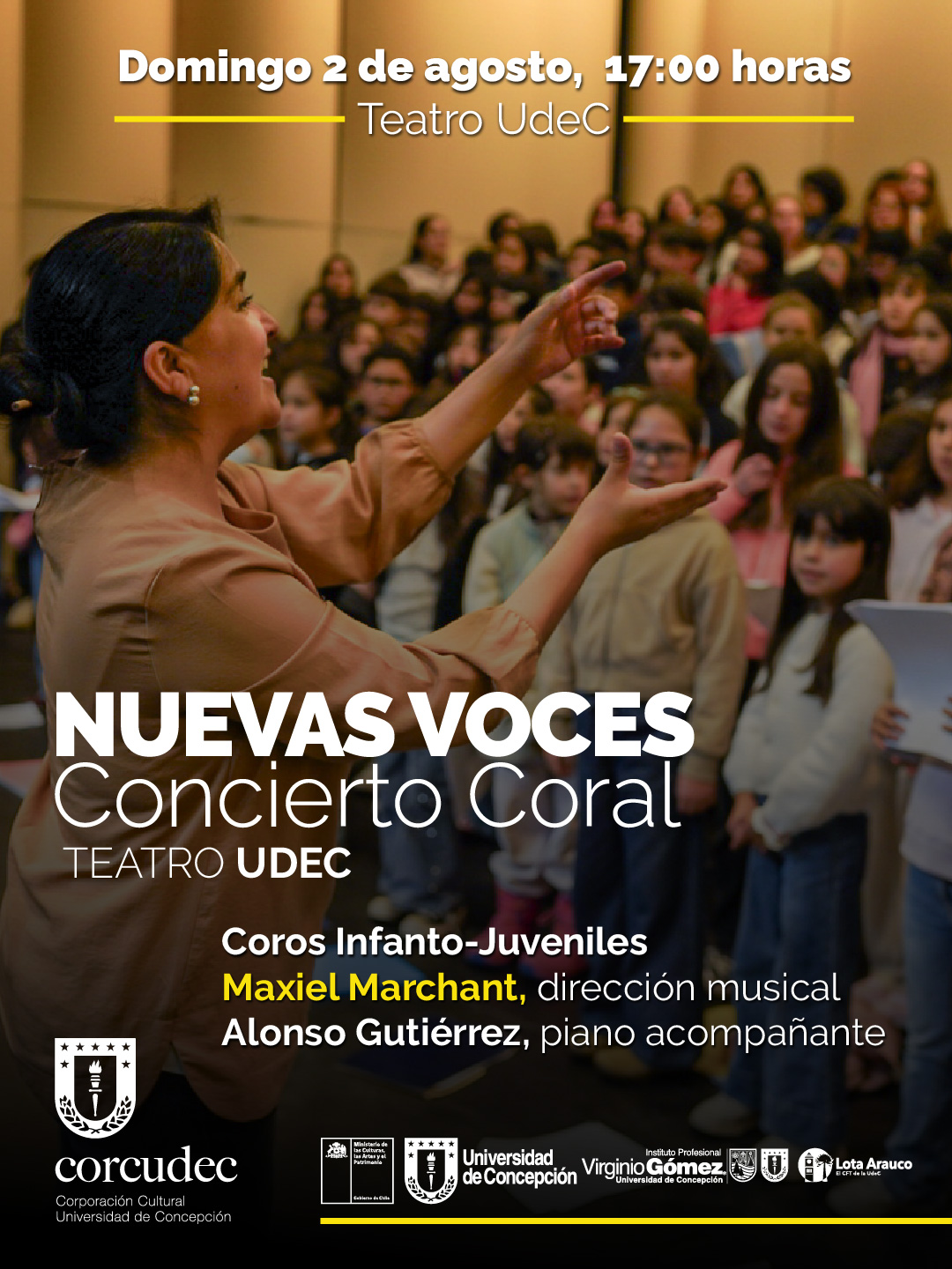 Concierto Coral: "Nuevas Voces en el Teatro UdeC"